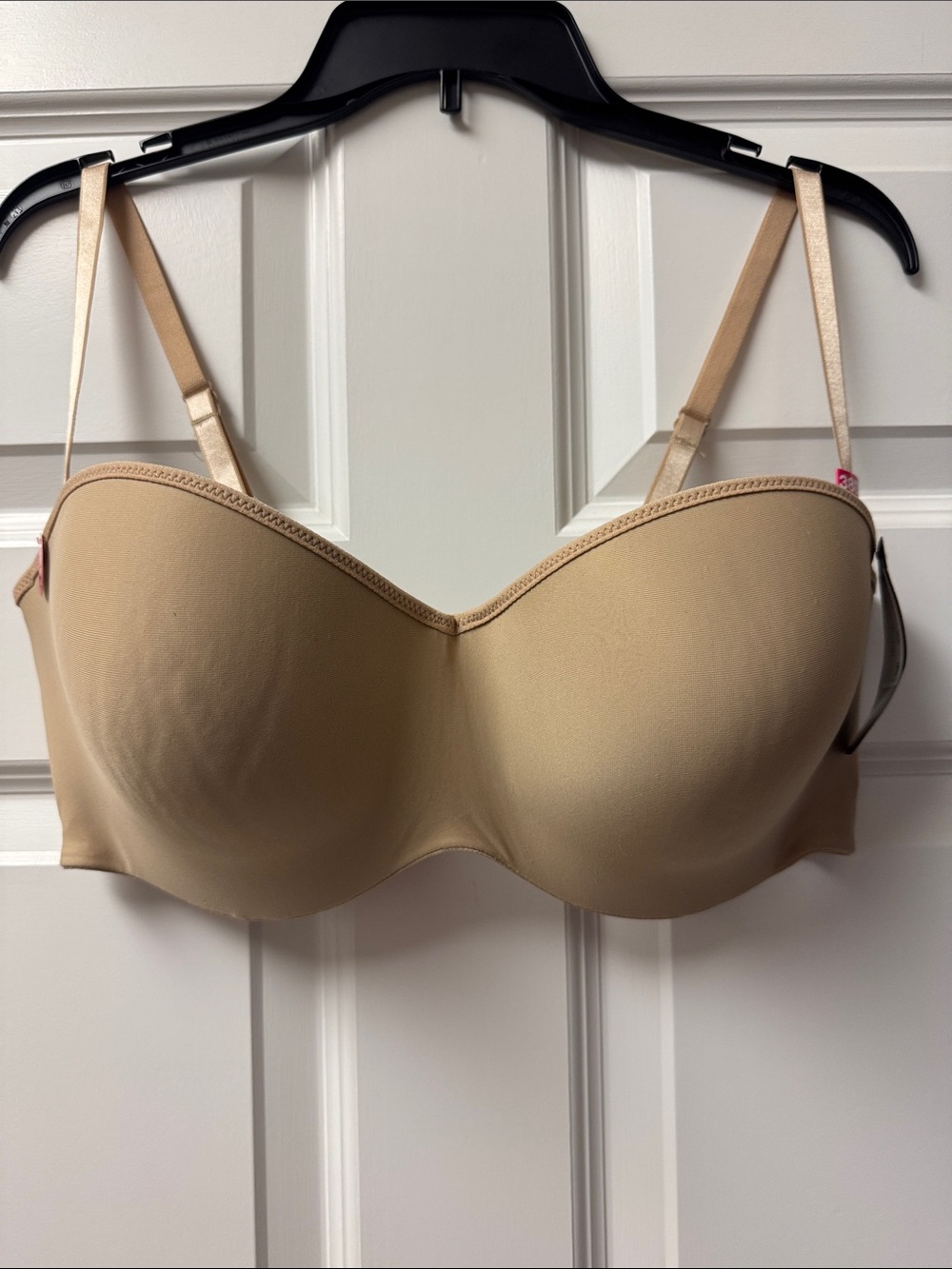 Maidenform Stay Up Power Band Strapless Convertible Nude Bra 38 DD - NWT